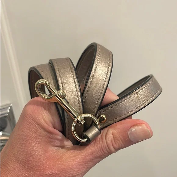 Coach Kelsey Bag in Metallic Gold - Picture 8 of 9